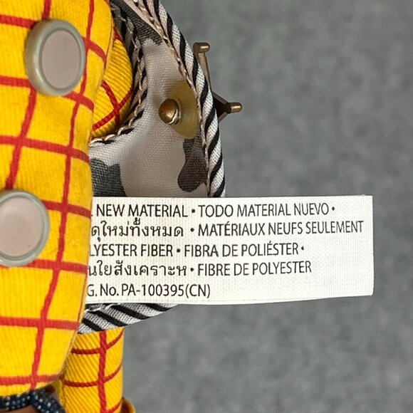 Disney Pixar Toy Story Sheriff Woody Pull String Talking Action Figure hat UKCA - Picture 8 of 11